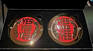 WWE Daniel Bryan YES YES YES Replica Side Plates – Retired – Rare – Mint w/ Box