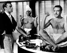 Dirk Bogarde, Martin Benson, Donald Sinden Photo 8x10 Doctor At Large 1957 Film