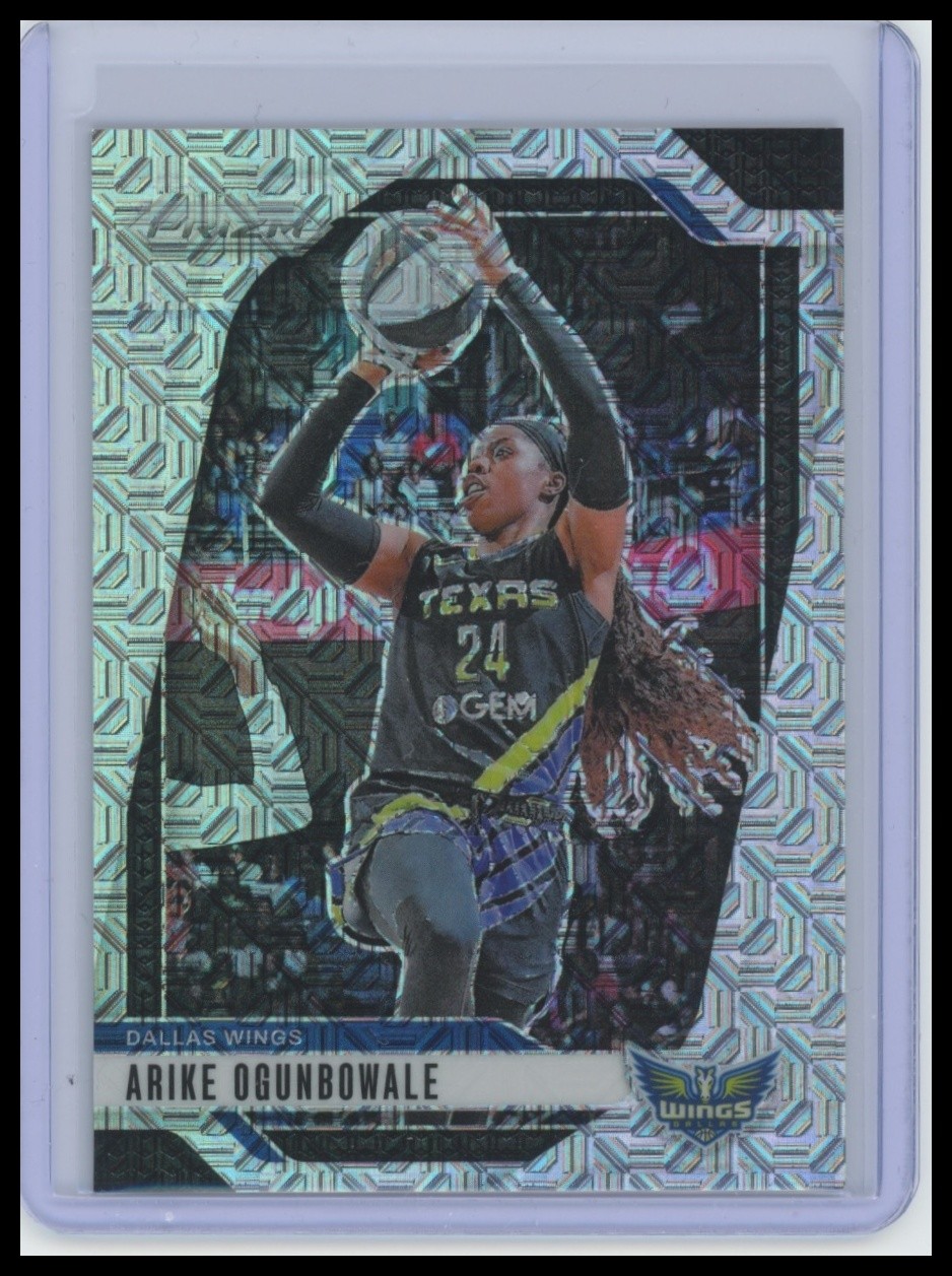2024 Panini Prizm WNBA - Arike Ogunbowale #5 Top Tier Prizms Mojo #/25