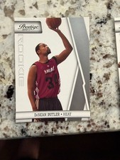 2010-11 PANINI PRESTIGE NBA ROOKIE CARD MIAMI HEAT DA'SEAN BUTLER #192. rookie card picture