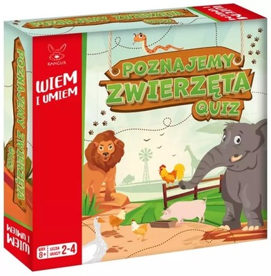 Wiem i Umiem. Poznajemy Zwierzęta. Quiz Kangur