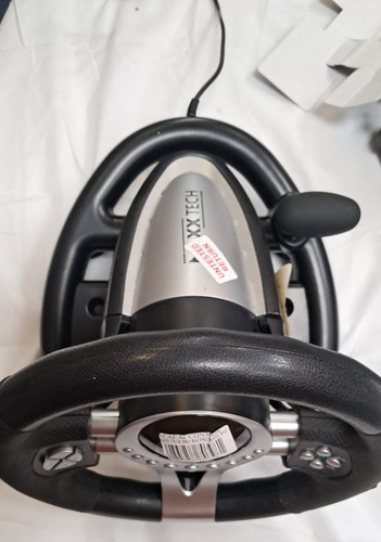 Maxx Tech Pro Racing Wheel For PC Xbox PS4 &Switch 180 Rotation Box missing USED - Picture 2 of 5