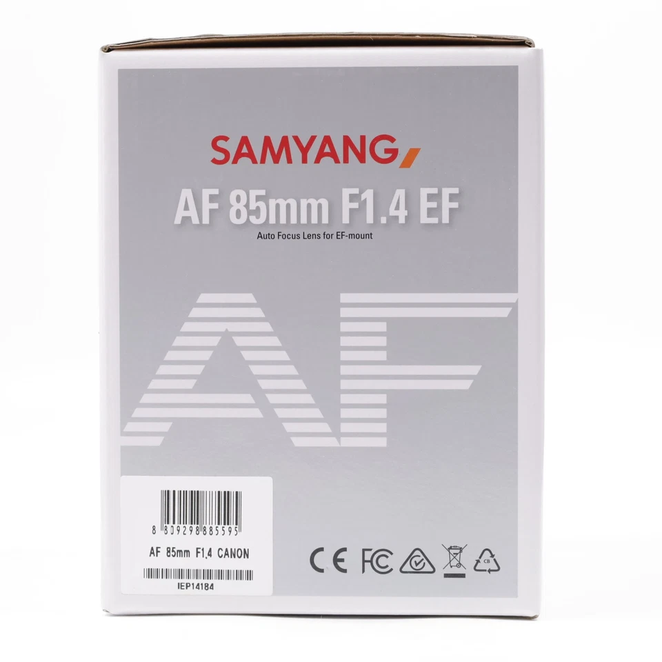 SAMYANG AF 85mm F1.4 for Canon EF mount [Brand New] #5243K - image 4 of 4