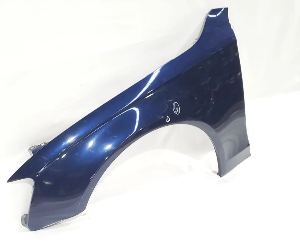 2010 2011 2012 Audi S4 OEM Estoril azul para-lama esquerdo tem ding - Imagem 3 de 4
