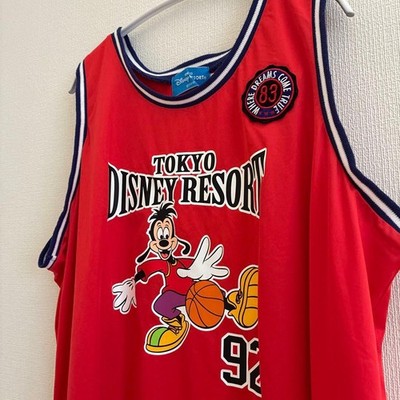 Disney Max Maximal M Basketball Tank Top Red Used