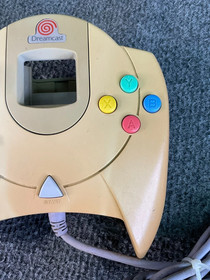Sega Dreamcast Controller HKT-7700 🎮 Vintage Beige OEM Gamepad - Tested
