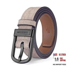Tsa Approved Plastic Belt Buckle Airport Size 45 Fits Waist 41-42 Brown