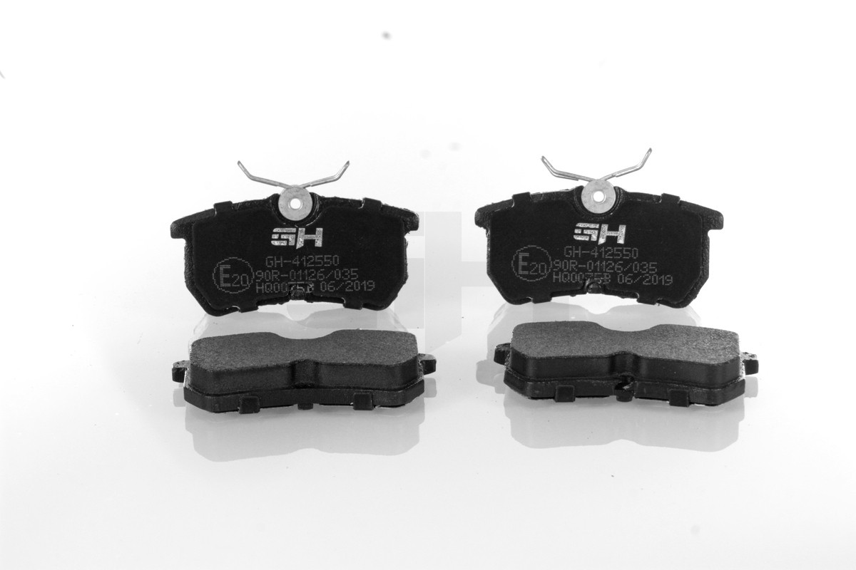 Fits AUTO-GH GH-412550 BRAKE PADS REAR  ⭐UK Stock⭐