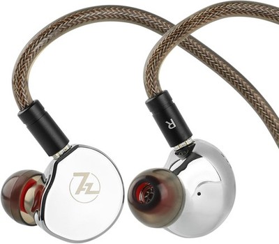 2 Pin Detachable IEM Linsoul 7Hz Planar Earphone Silver