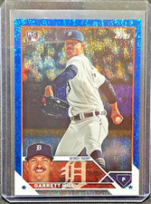 2023 Topps Update Series Garrett Hill #US29 Blue Foil /999 RC