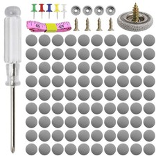 90 Set Car Roof Headliner Repair Button Kit 362 pcs Auto Roof Snap Rivets Ret...