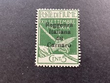 ICOLLECTZONE Italy Fiume 106 F/VF hinged
