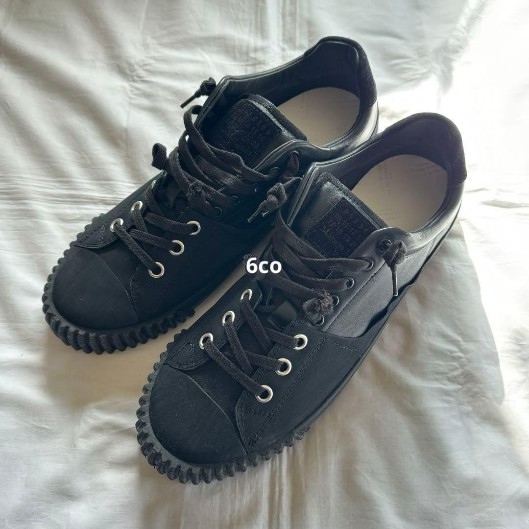 Men 12.0US Maison Margiela / Evolution Sneakers Black Sneaker