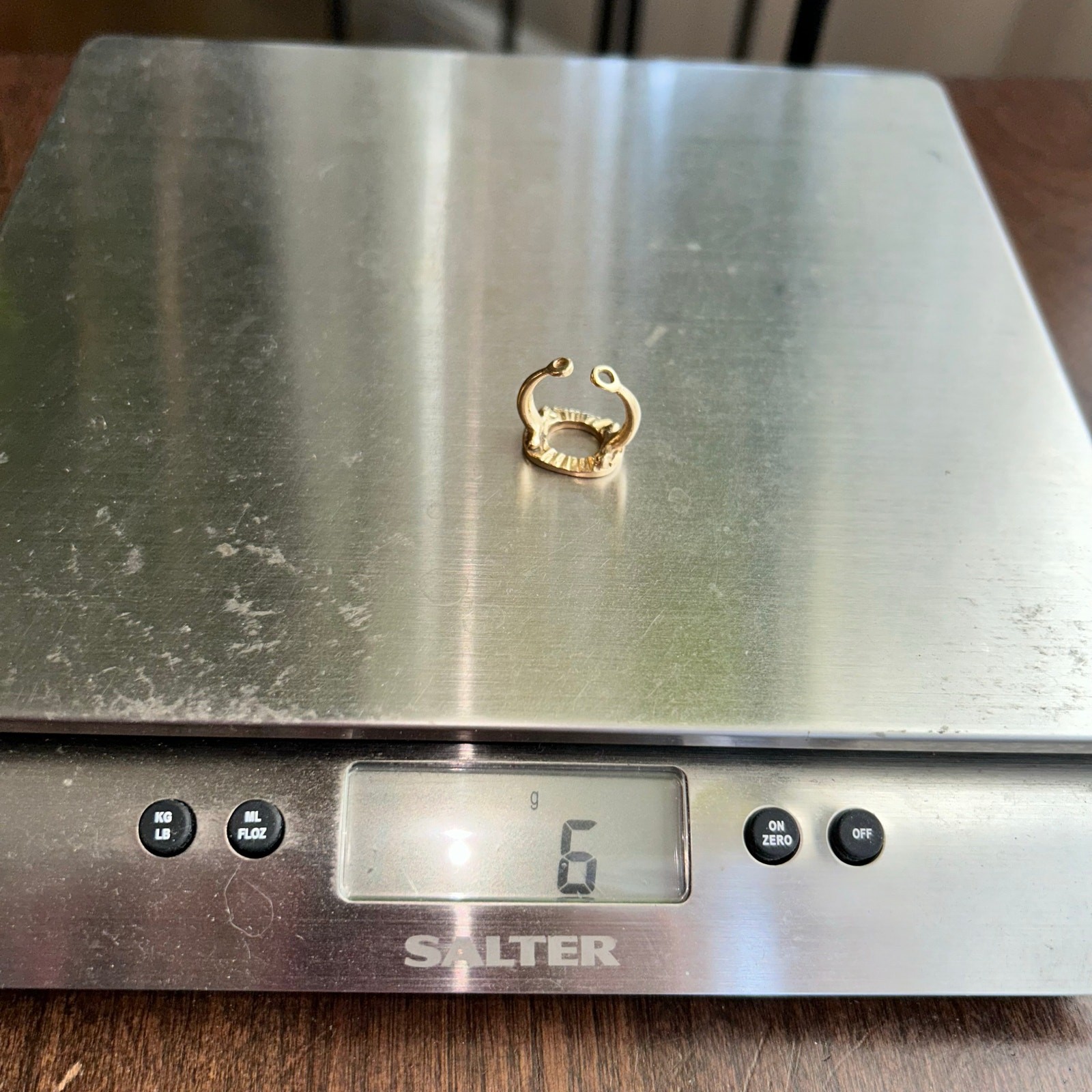 14k solid gold ring 6 grams - image 5