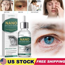 Nano Eye Drops Serum,Natural Nano Lubricant Eye Drops for Dry Eye Presbyopia
