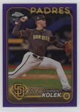 2024 Topps Chrome Update Purple Refractor 2/250 Stephen Kolek #USC66 1lq2