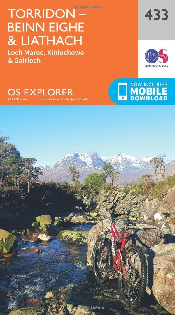 Torridon – Beinn Eighe & Liathach Map | Loch Maree, Kinlochewe & Gairloch | Ordnance Survey | OS Explorer Map 433 | Scotland | Walks | Hiking | Maps | Adventure - Image 4