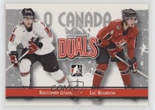 2007-08 ITG O Canada Duals Kris Letang Luc Bourdon Kristopher Letang #87 m5x