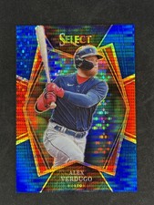 2022 Panini Select - Premier Level Alex Verdugo #129 Blue Pulsar Prizm /9
