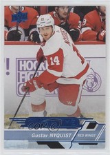 2018-19 Upper Deck Overtime Rookies Blue Foil Gustav Nyquist #146 xp6