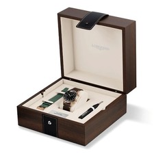 NEW Longines Legend Diver Bronze 42mm Green Dial Men's Watch L37741502 2