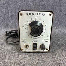 Ohmite VT4-F Variable Transformer 120V to 0-140V 3.5A