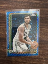 Luke Kornet 2025-26 Topps Chrome #37 Blue X-Fractor SA Spurs