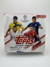 2020-21 Topps UEFA Champions League Soccer Japan Edition Hobby Mega Box Sealed