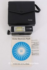 VTG Vivitar 151 Electronic Flash Unit Case Instructions - Missing Power Cord
