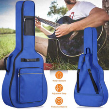 Classical Acoustic Guitar Back Bag Carry Case Holder Full Size Padded Protective