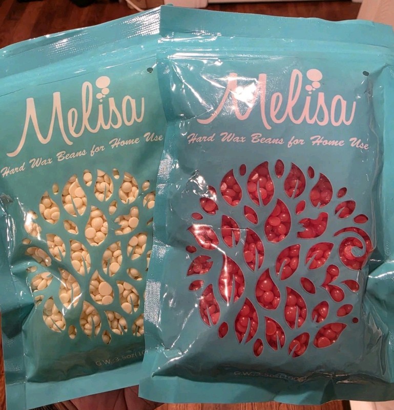 Lot of 2 Melissa Hand Wax Beans for Home Use 3.5 oz Wax Only | New for Waxing 