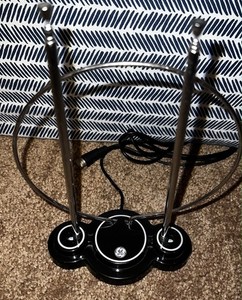 GE 24731 Antenna for TVs And FM Stereos Radios HDTV Compatible UHF VHF FM