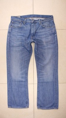 Levi's 527 Herren Jeans W36 L30 Blau Bootcut Stretch
