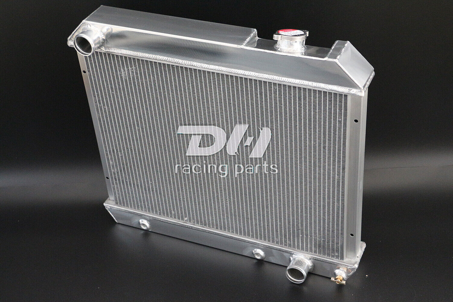 4 Row Alu Radiator Fit 63-66 Chevy C/K Pickup Truck C10 20 30/Pontiac ...