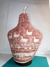 Vintage Signed Ducks Padded Tea Cozy & Coaster Taylor & NG San Francisco