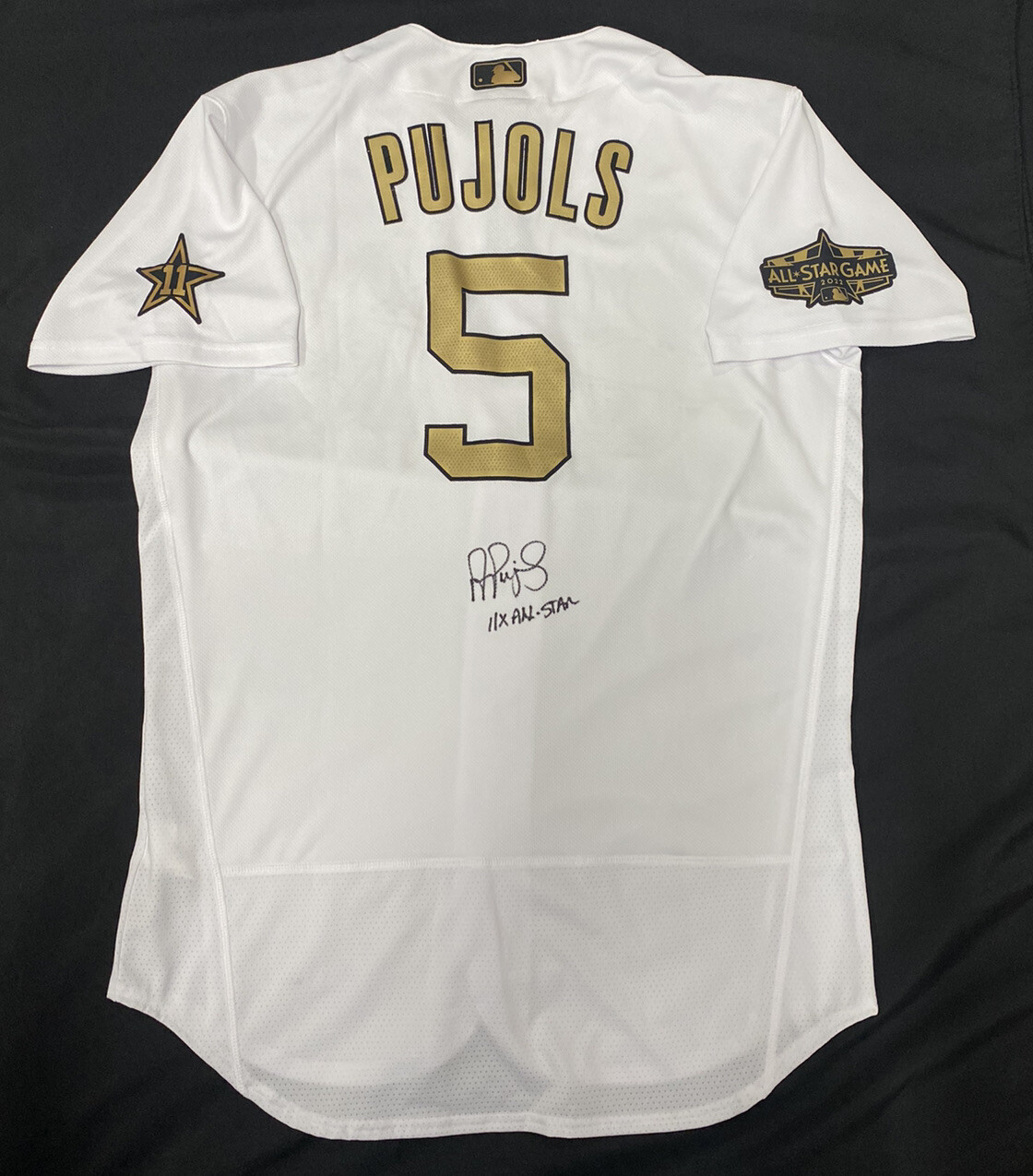 Albert Pujols Autographed Signed 11x All Star Authentic 2022 All Star Game Jersey BAS Wit 