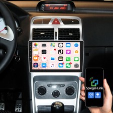 Autoradio Android per Peugeot 307 SW CC 2002-2013 GPS Navi WIFI FM RDS Bluetooth