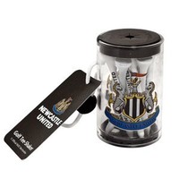 Newcastle United Golf Tee Shaker. Newcastle United Golf Tee Shaker.