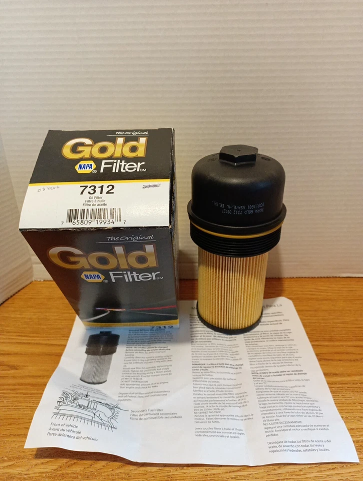Napa Gold Filter 7312 Oil Filter (Wix 57312 Carquest 84312 Fram CH9549) - Image 2 of 4