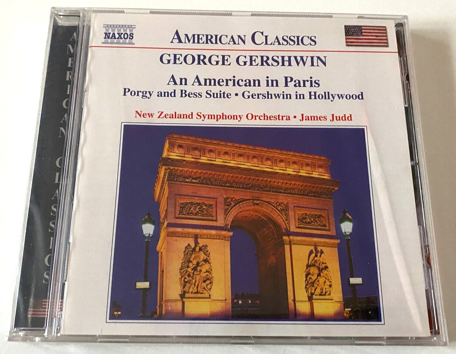George Gershwin - An American In Paris Sealed CD Album 2001 65 Mins James Judd