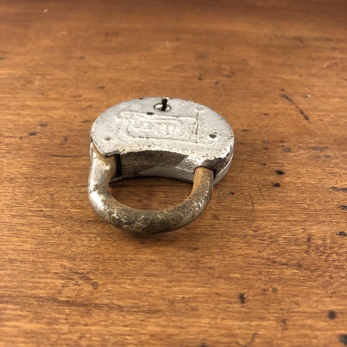 Antique Miller Padlock No Key - Picture 5 of 6