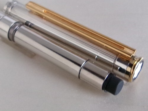 Montblanc Noblesse Mechanical Pencil 0.5mm Silver Plated Name Carved - Picture 11 of 12