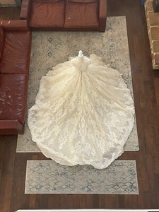 Demetrios Platinum Wedding Gown