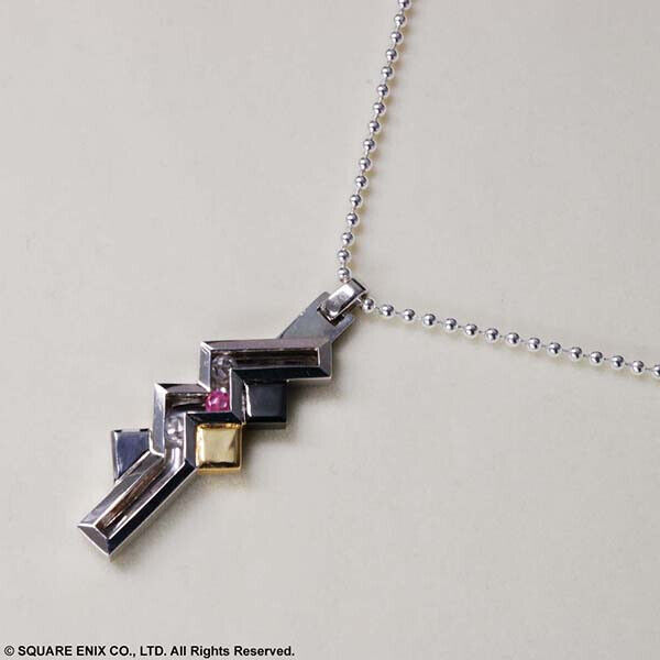 Final Fantasy XIII Lightning Silver 925 Pendant Necklace Final Fantasy XIII Lightning Silver 925 Pendant Necklace