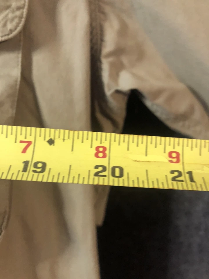 Camisa Deportiva Para Hombres SS L Cuello Abotonado Informal Vestido Deportivo Trabajo o Pesca Foto 4 de 4