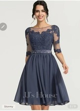 JJ House Formal Dress- Ladies Size 14 NWOT- Pictures Lighten Color.