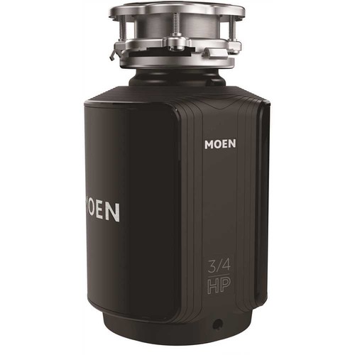 Moen GXS75C GX Series Garbage Disposal, 0.75 hp Motor, 115 V, Stainless Steel - Picture 2 of 9
