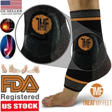 Plantar Fasciitis Compression Ankle Brace Support Foot Pain Relief Sleeve