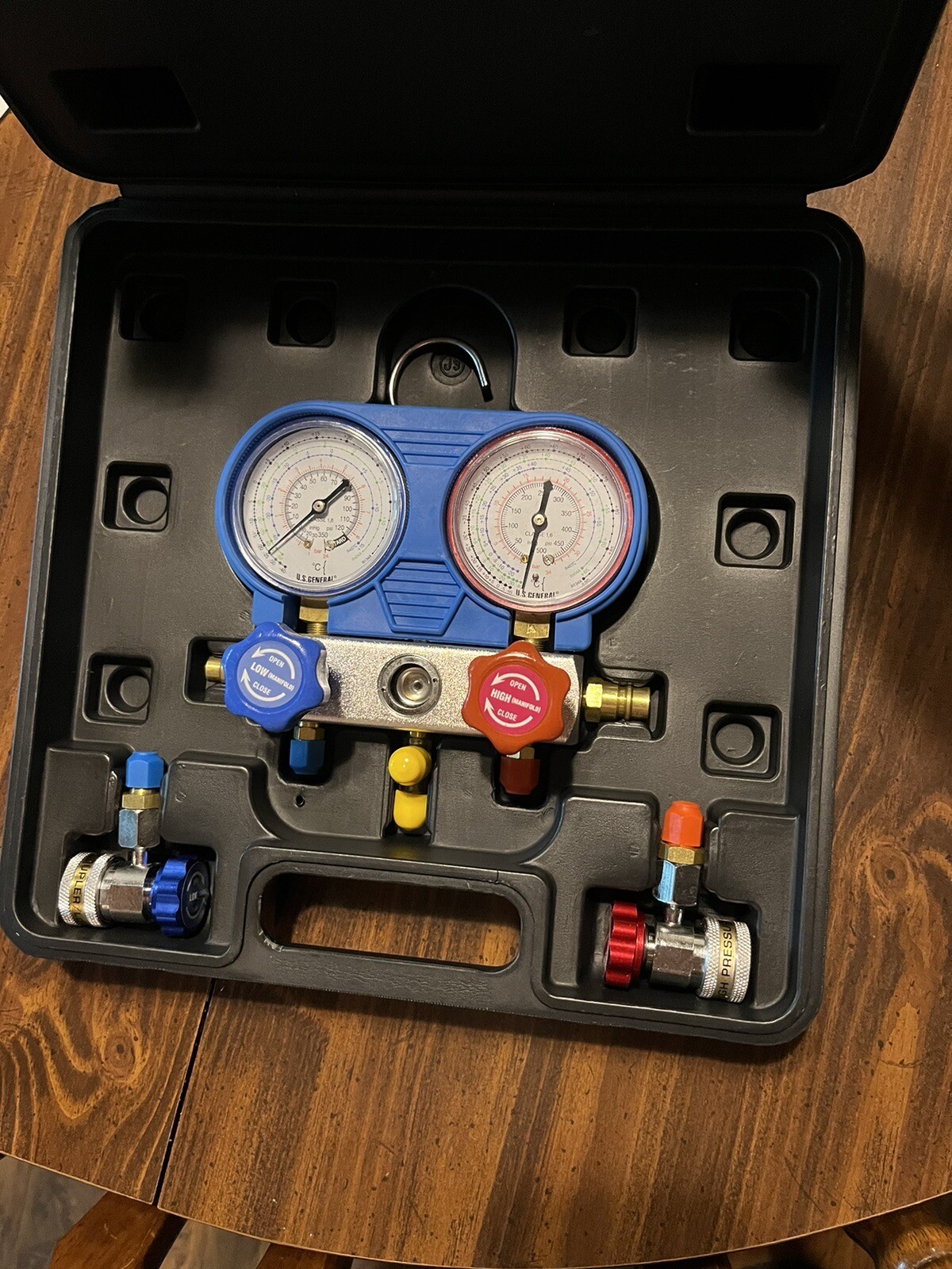 Pittsburgh AC Manifold Gauge Set R134A R407C/R404A Automotive eBay