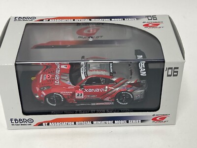 1/43 Ebbro Xanavi Nismo Nissan Z JGTC 2006 Car #23 Suzuka race